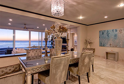 Elegant dining area